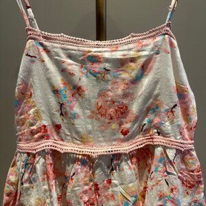 Caroline Constas Floral Tiered Maxi Dress – Medium (BNWT)